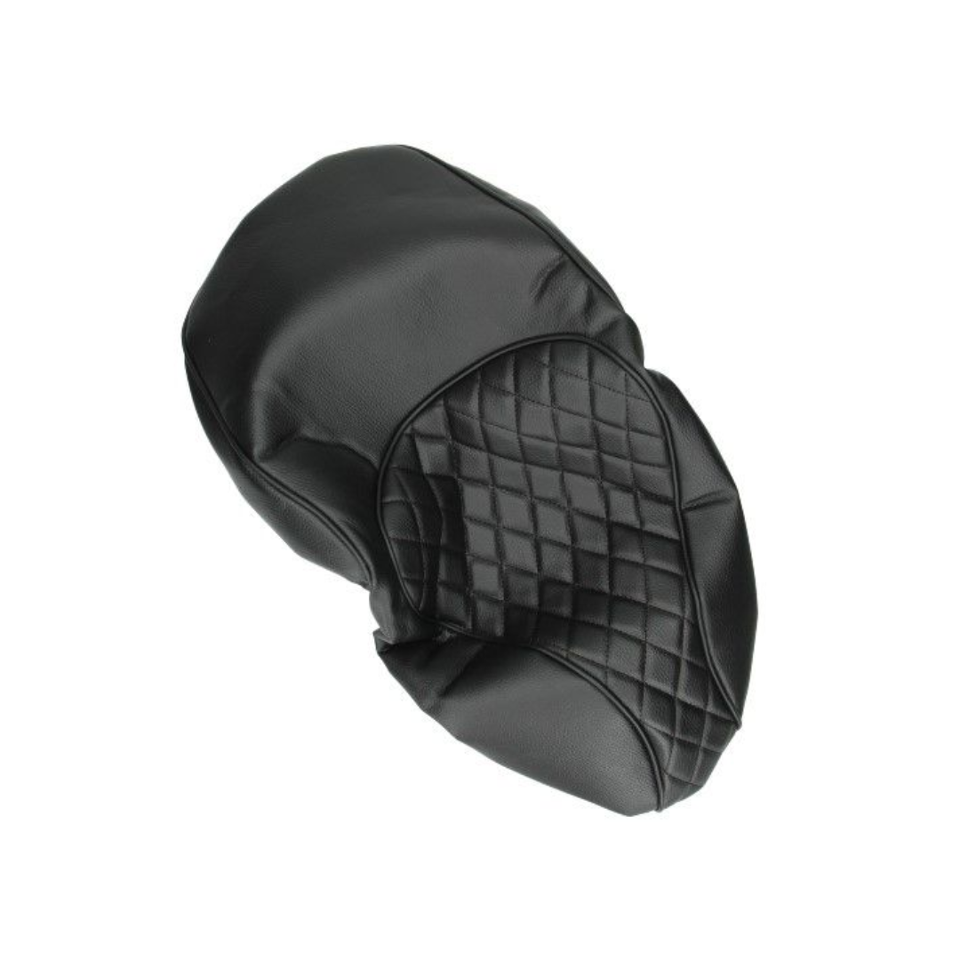 Housse de selle Chesterfield Noir Vespa Sprint / Primavera