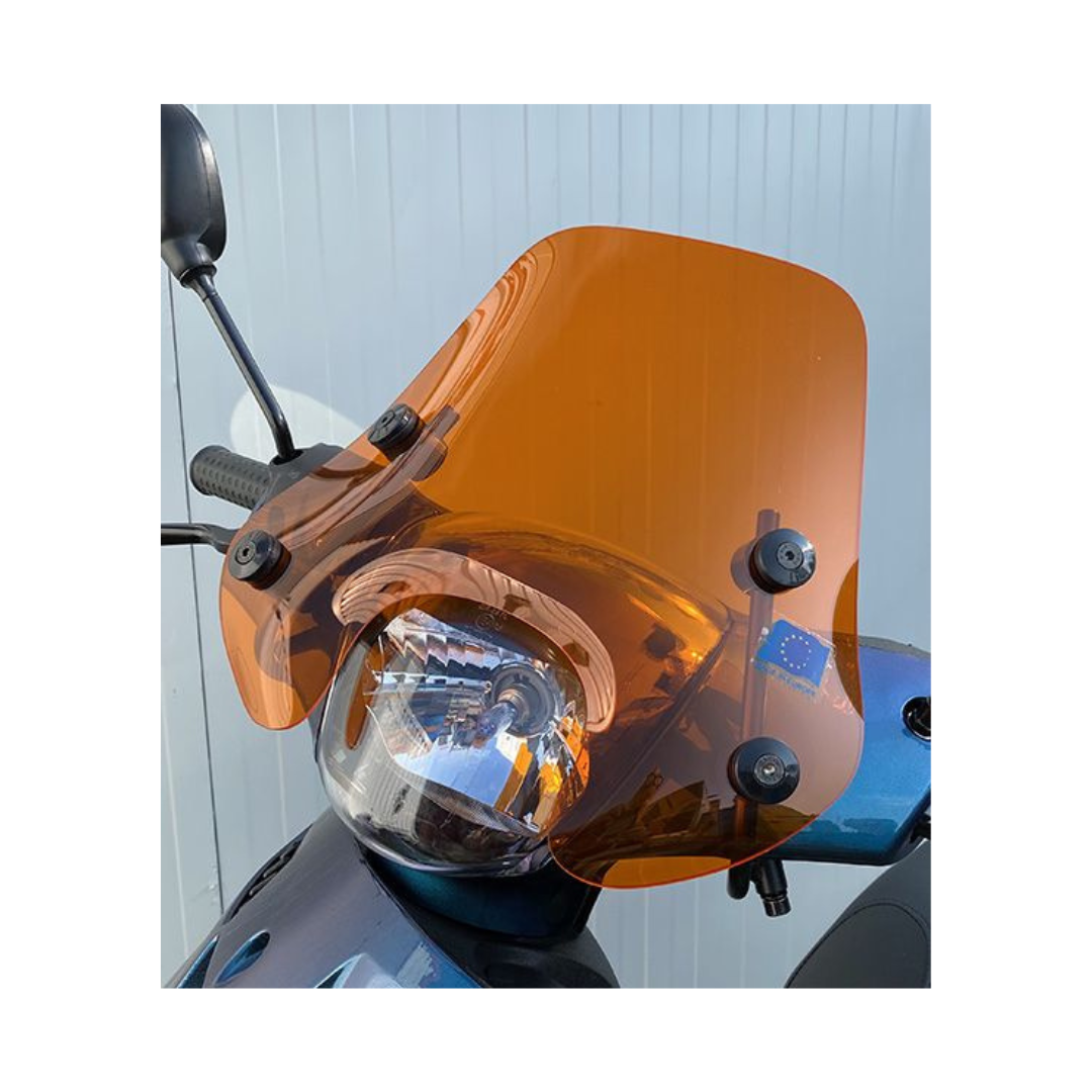 Niedrige Windschutzscheibe Piaggio Zip Fluo Orange