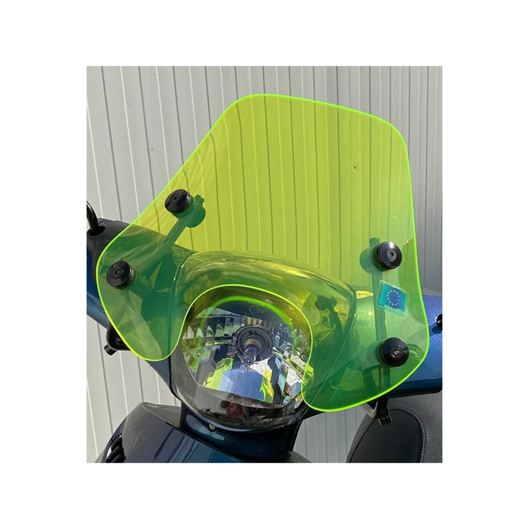 Laag Windscherm Piaggio Zip Fluo Groen