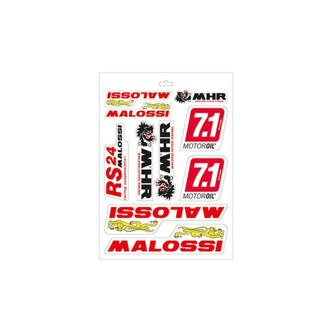 Stickerset Malossi 10-delig