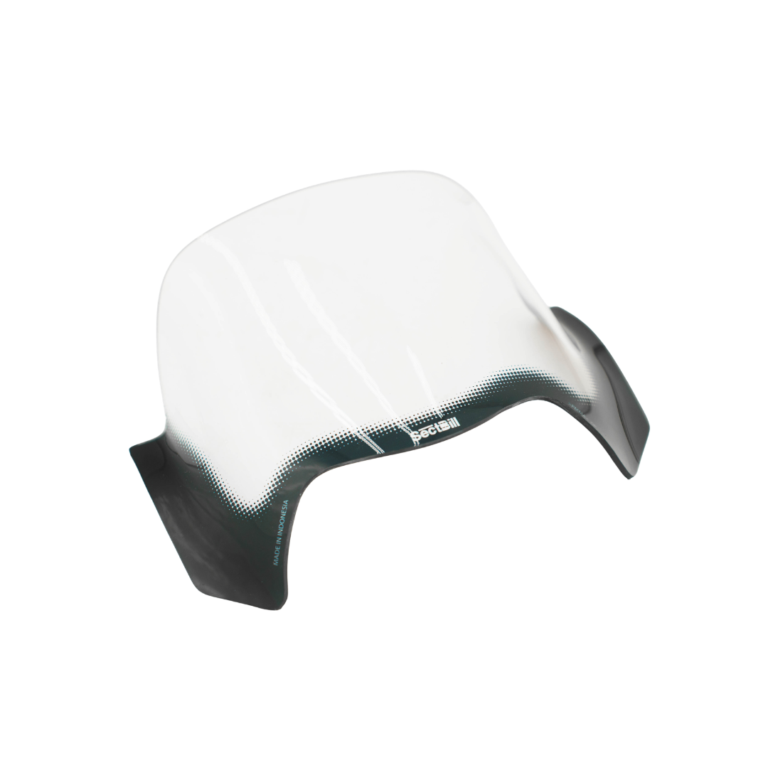 Indo Style Windscherm Sectbill Helder Piaggio Zip