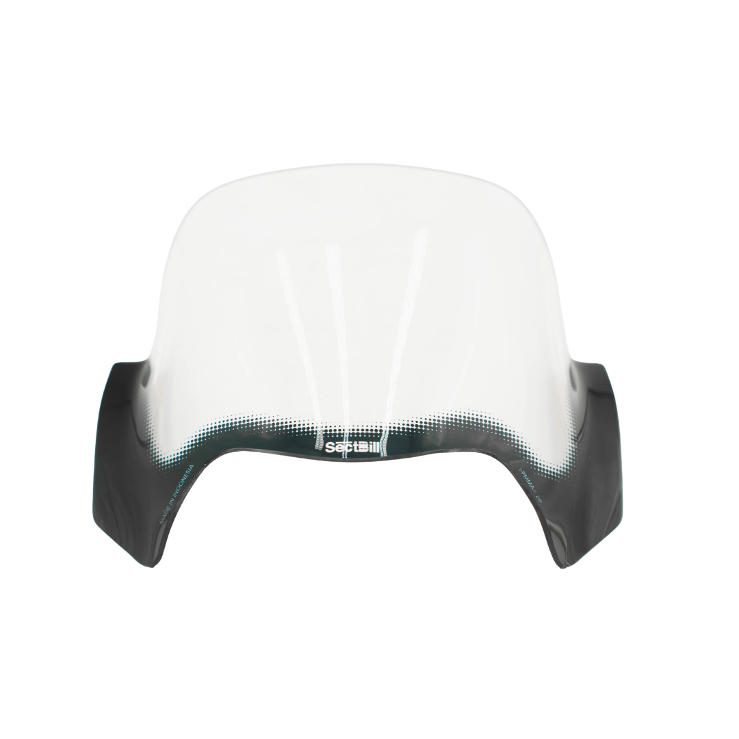 Indo Style Windscherm Sectbill Helder Piaggio Zip