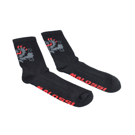 Sokken Malossi Sport Zwart Maat 40/43