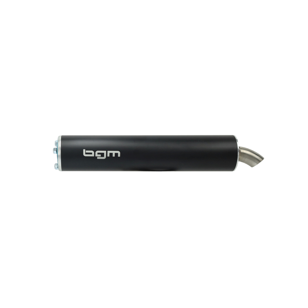Nademper Zwart BGM Uitlaat 60x280MM Runner 180cc