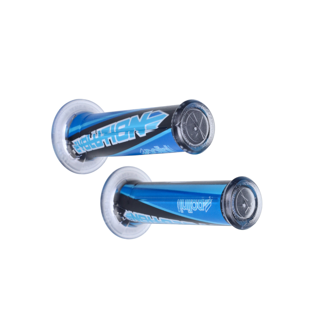 Handvatset Polini Evolution Zwart/Blauw Universeel