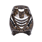 SP Kappenset Zip Forged Carbon Look Zwart / Goud