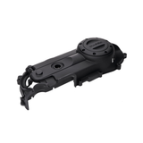 Carterkap Piaggio Zip / Vespa LX 50cc 4 Takt Mat Zwart