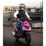 Kappenset Piaggio Zip Roze Glans