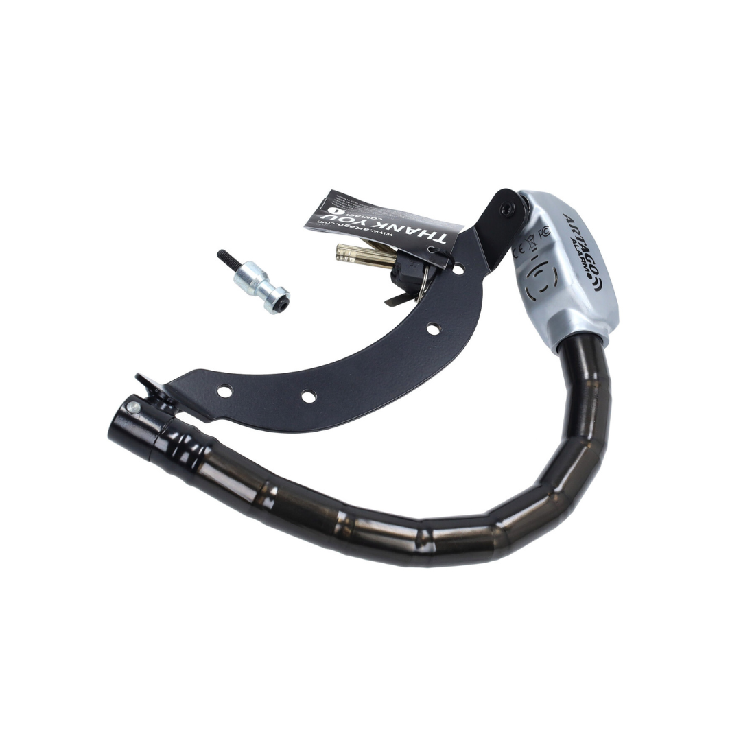 Lenkradschloss Artago + Alarm Antirobos Vespa Sprint / Primavera