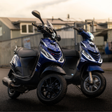 SP Kappenset Zip BMW Blauw Glans