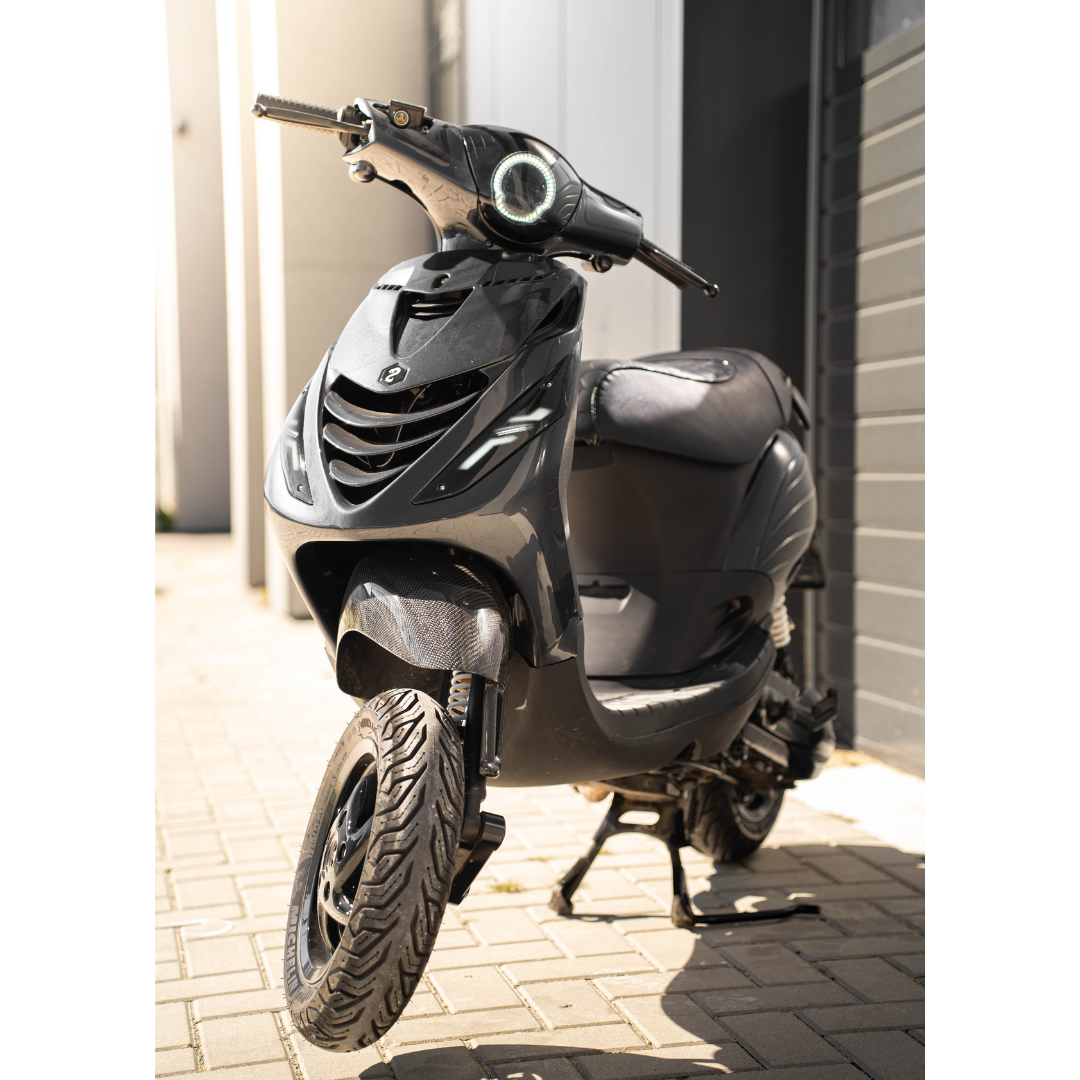 SP Karosserie-Set Piaggio Zip Anthrazitgrau