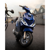 SP Kappenset Zip BMW Blauw Glans