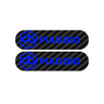 Riflettore 3D Piaggio Logo Carbon Zip