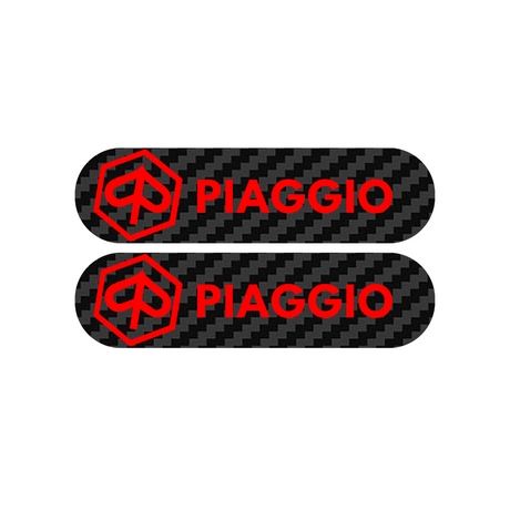 Réflecteur 3D Piaggio Logo Carbon Zip