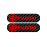 3D-Reflektor Piaggio Logo Carbon Zip