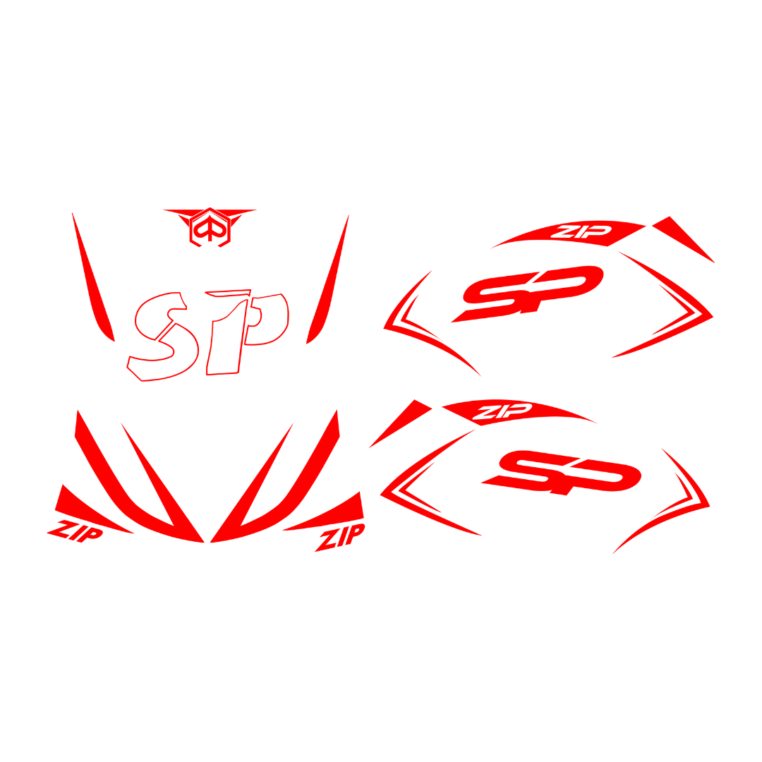 Stickerset Special Piaggio Zip SP - Fresh Parts