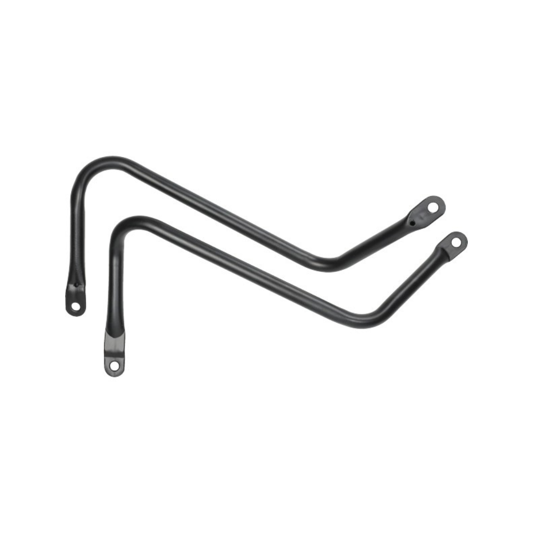 Frame bracket set matt black puch maxi