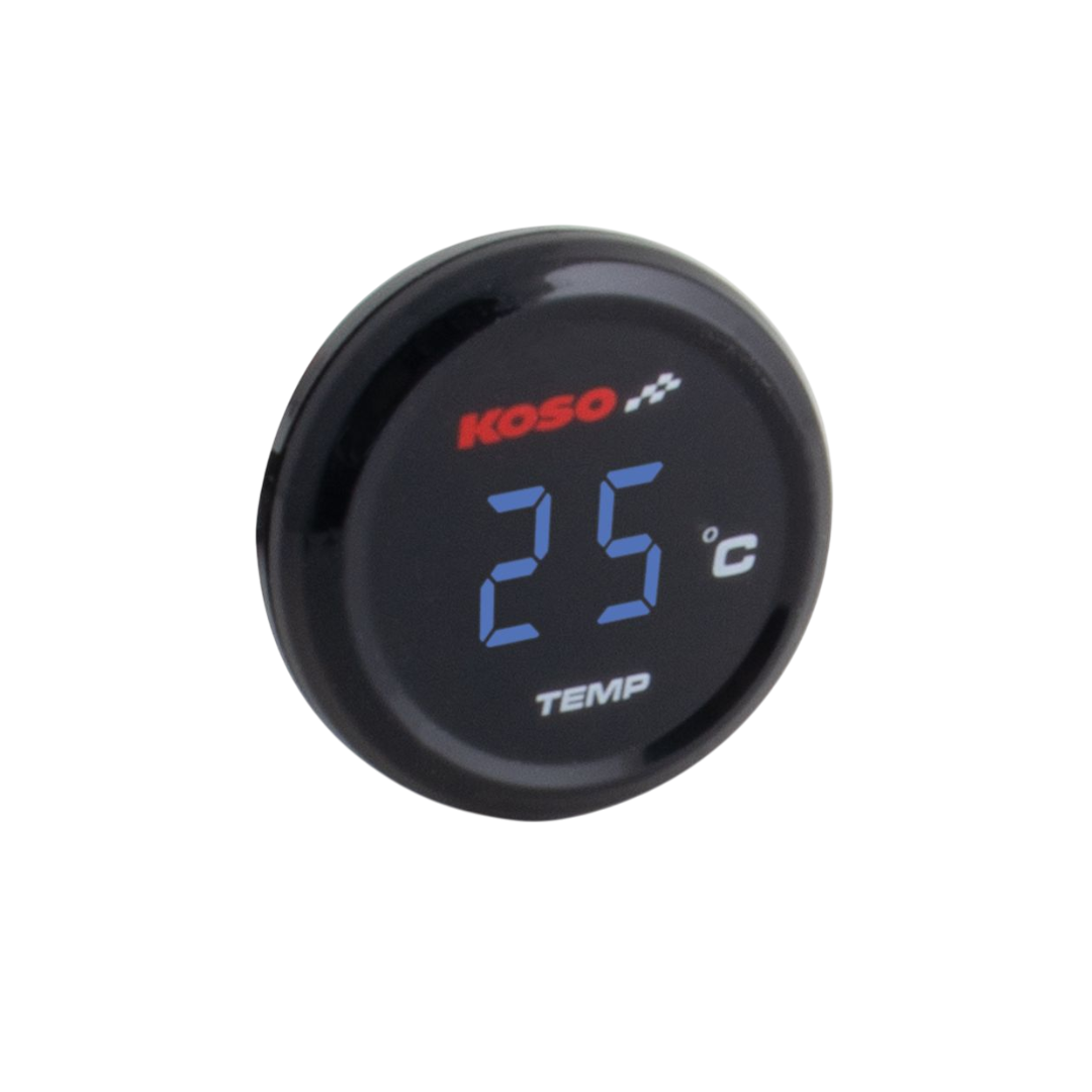 Temperatuurmeter Koso 0-120 Graden Blauw