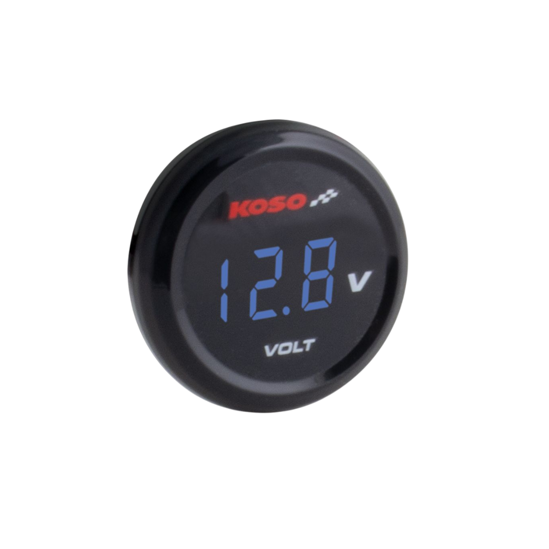 Voltmeter Koso 7-19.9 Volt Blue