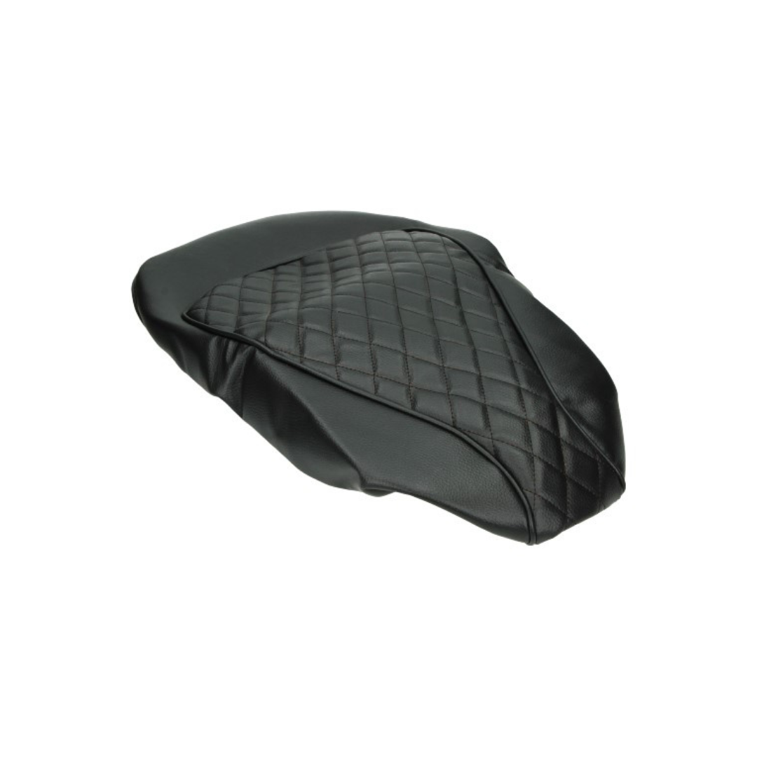 Housse de selle Chesterfield Piaggio Zip Noir Custom