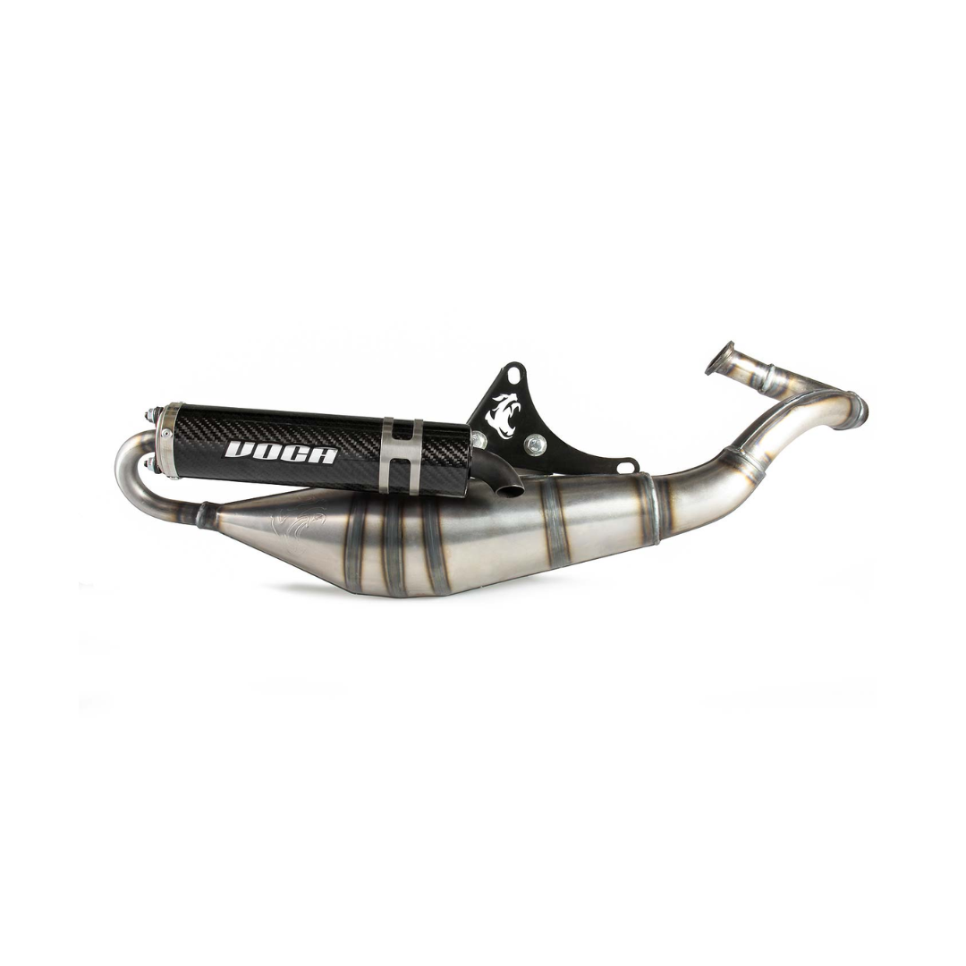 Exhaust Voca 50/70cc Carbon Piaggio 2 stroke