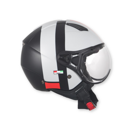 Helm Vito Moda Wit/Zwart