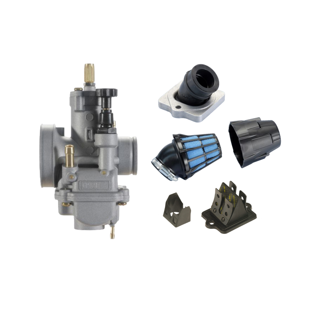 Pakketdeal Polini Carburateur 21MM Piaggio 2 Takt