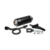 Turbokit Auspuff Piaggio Zip Iget 4t 3V Euro 5 Schwarz