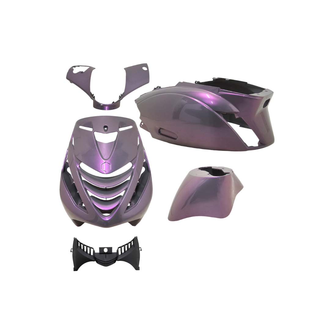 SP Carrosserie Piaggio Zip Porsche Violet/Gris