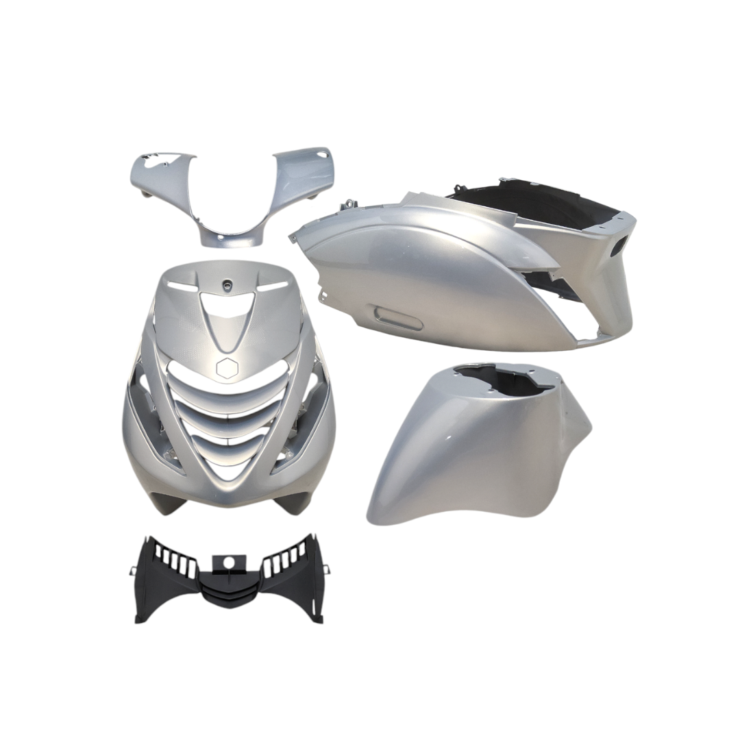 SP Cover Set Piaggio Zip Lamborghini Silver