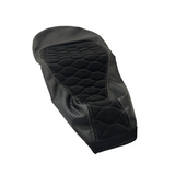 Housse de selle Alcantara / Carbone Piaggio Zip Noir Custom