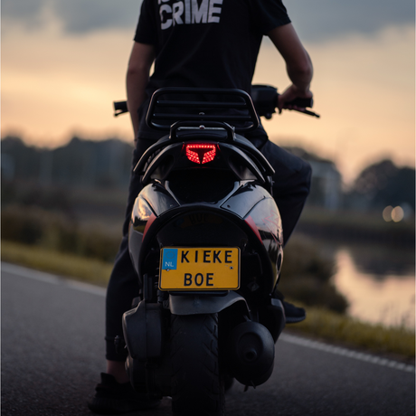 Custom Motorkenteken Eigen Tekst Fun kenteken