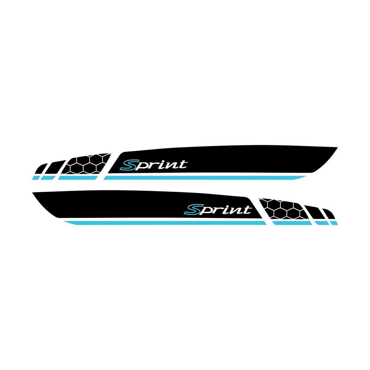 Stickerset Striping Vespa Sprint