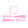 Waves Sticker Set Piaggio / Gilera Typhoon