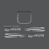 Waves Sticker Set Piaggio / Gilera Typhoon