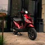 Valbeugels Piaggio Zip Glans Zwart