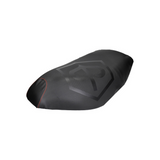 Housse de selle Piaggio Logo Xtreme Custom Noir/Rouge