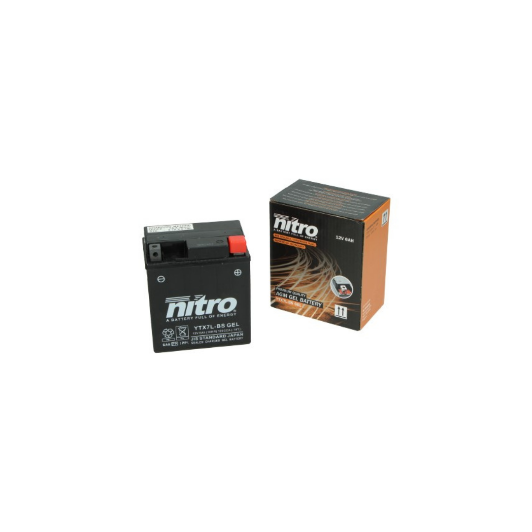 Nitro-Batterie NTX7L-BS Piaggio Zip IGET