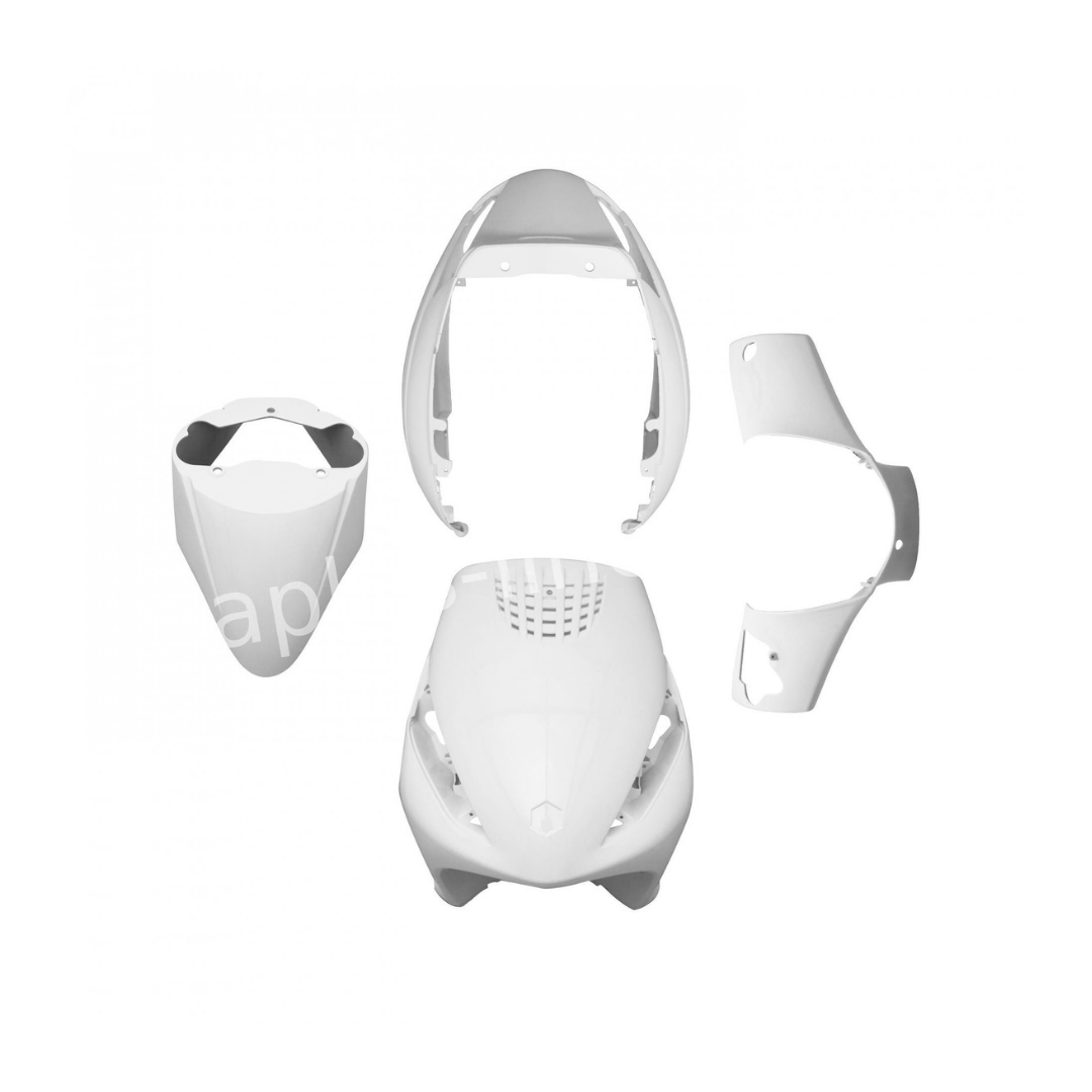 Set di capensioni Modello originale Piaggio Zip Gloss White