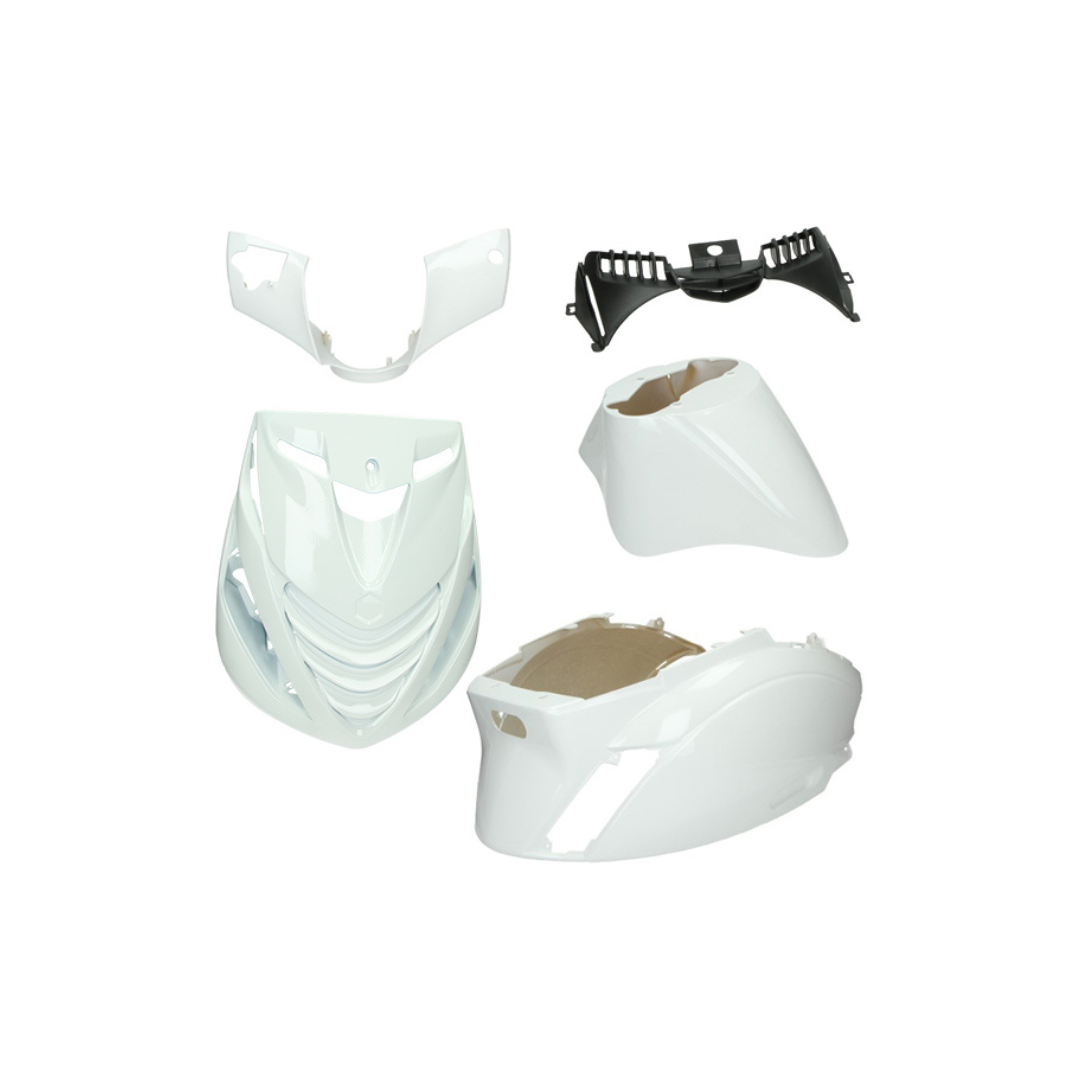 Kit de carrosserie Piaggio Zip Gloss White