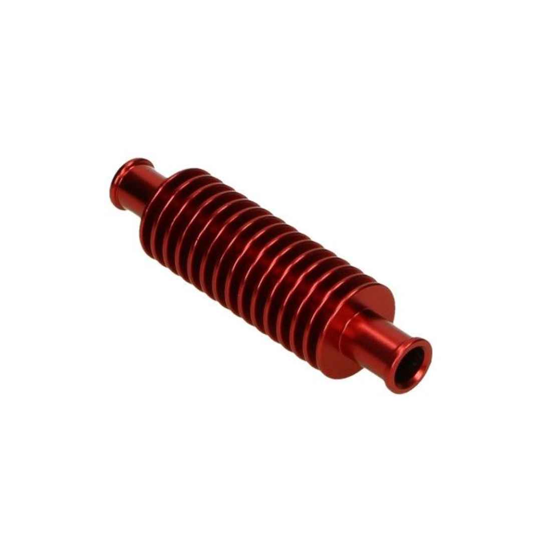 Cool pipe aluminum red 17mm