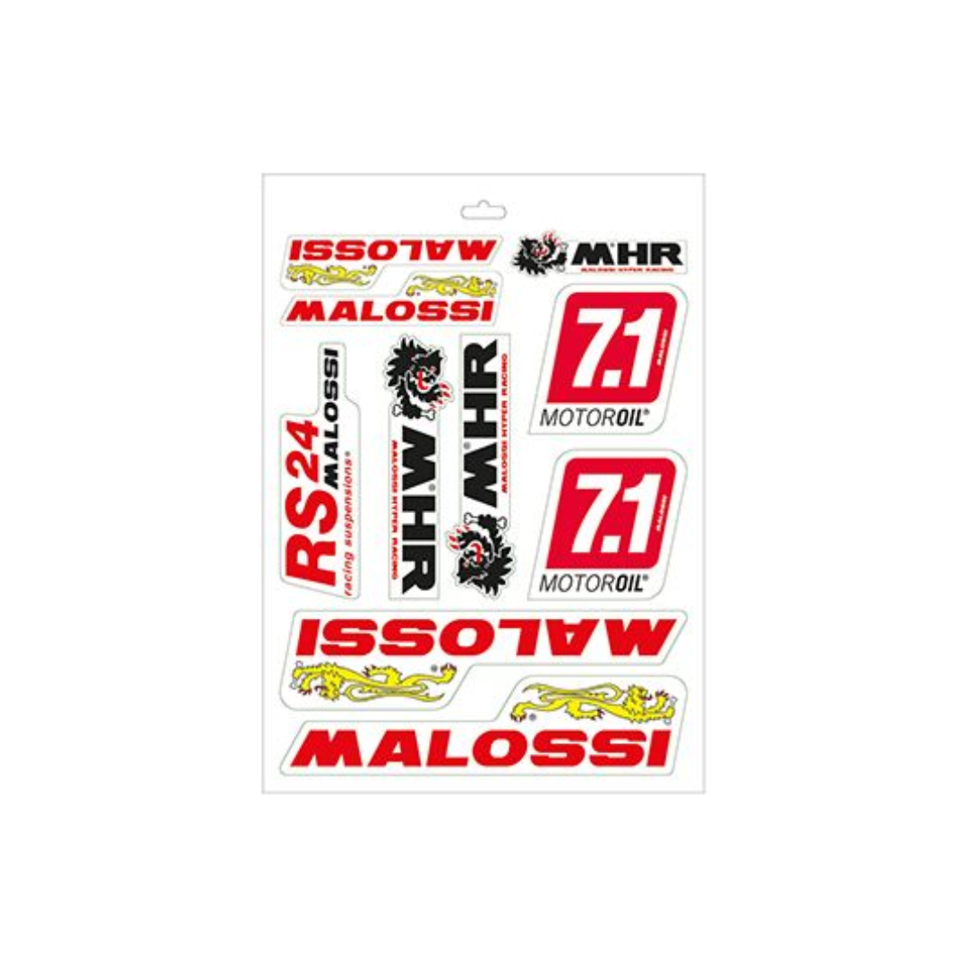 Stickerset Malossi 10-delig