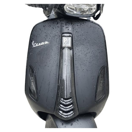 Carbon Claxonneus Vespa Facelift Model Geweven Carbon Vespa