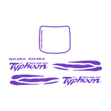 Waves Sticker Set Piaggio / Gilera Typhoon