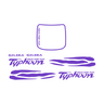 Waves Sticker Set Piaggio / Gilera Typhoon