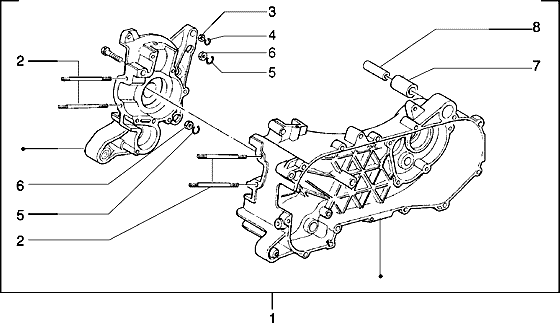 Piaggio Typhoon 125 – Behuizing