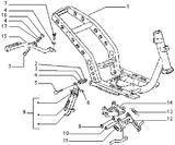 Piaggio Typhoon 50 – Frame