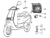 Piaggio Zip 50cc 2 Takt 2000-2016 – Startrelais Zekering