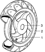 Piaggio Zip SP98 – Achterwiel