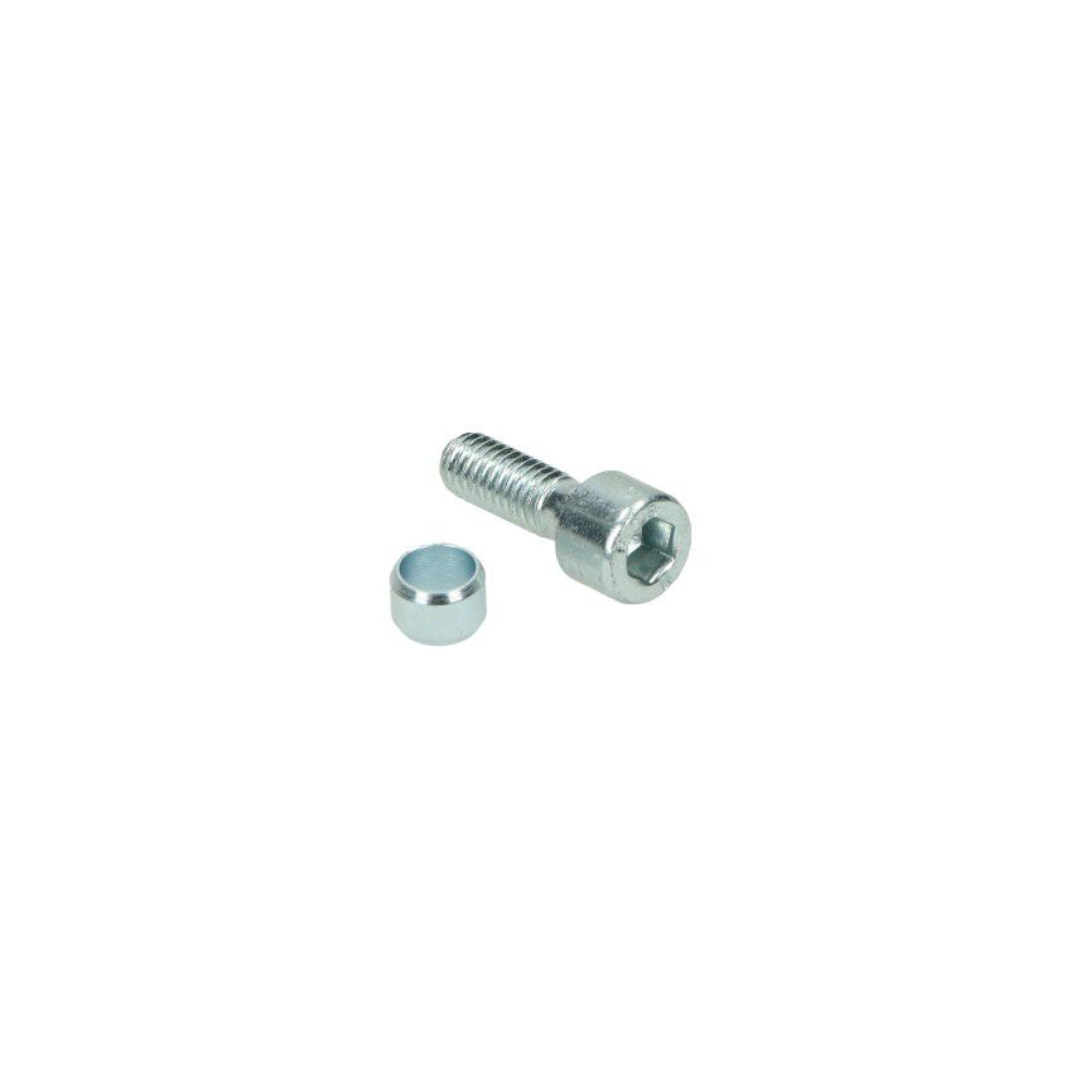 Rozet met boring 10 mm Eolia voor buis 50,8 mm RVS-304 messing
